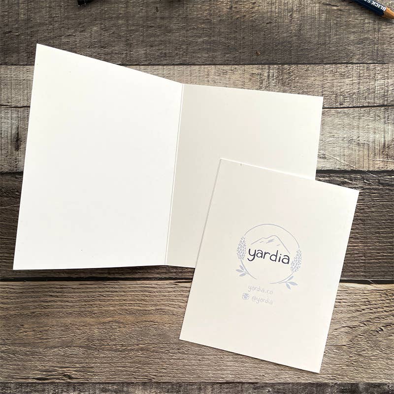 Thinking Of You Card - Watercolor Sympathy Card