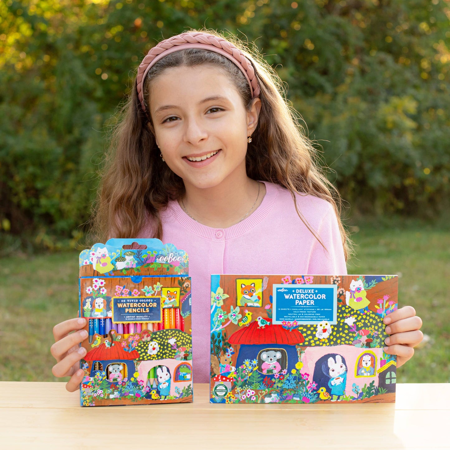 Yumi's Mushrooms Watercolor Paper