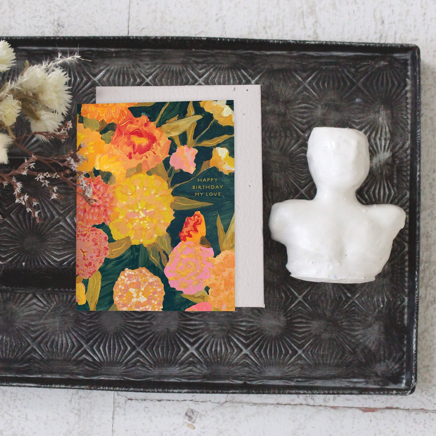 Marigolds - Birthday Card