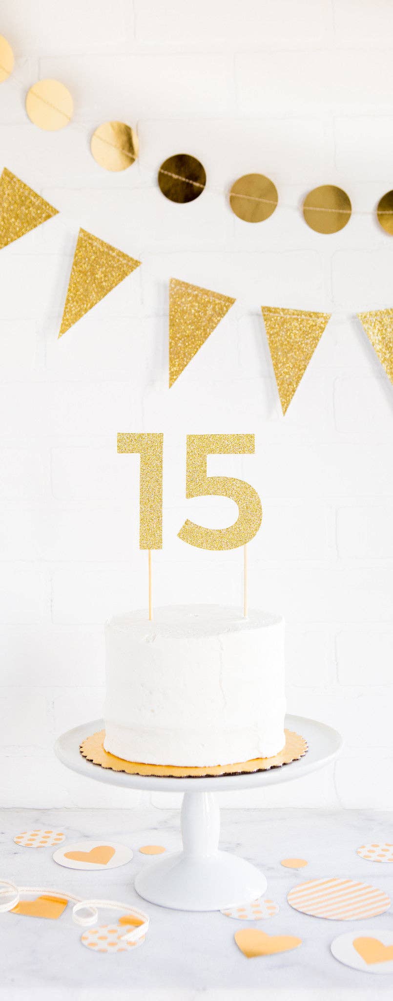 Basic Glitter Number 8