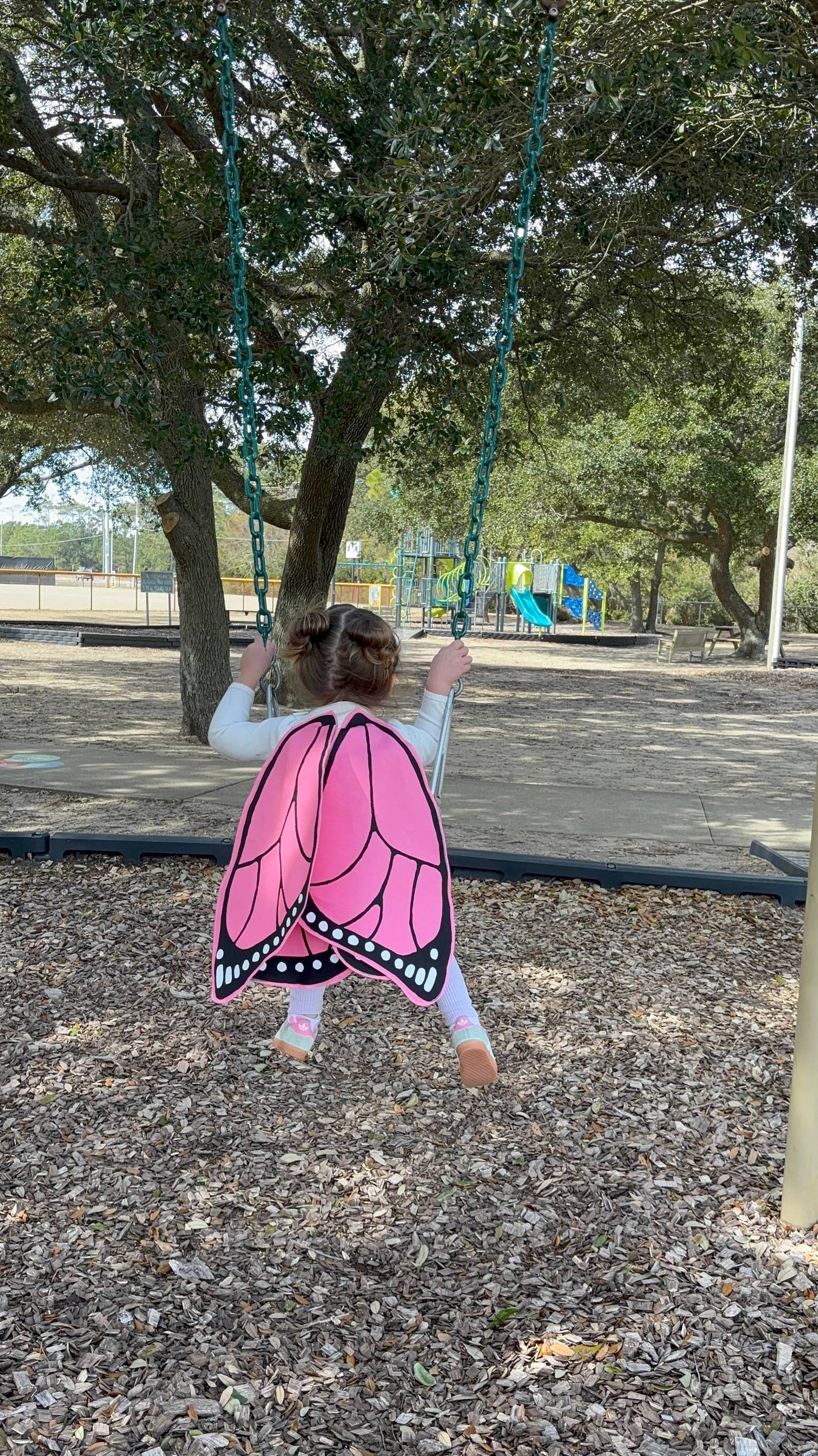 Pink Monarch Butterfly Costume Wings