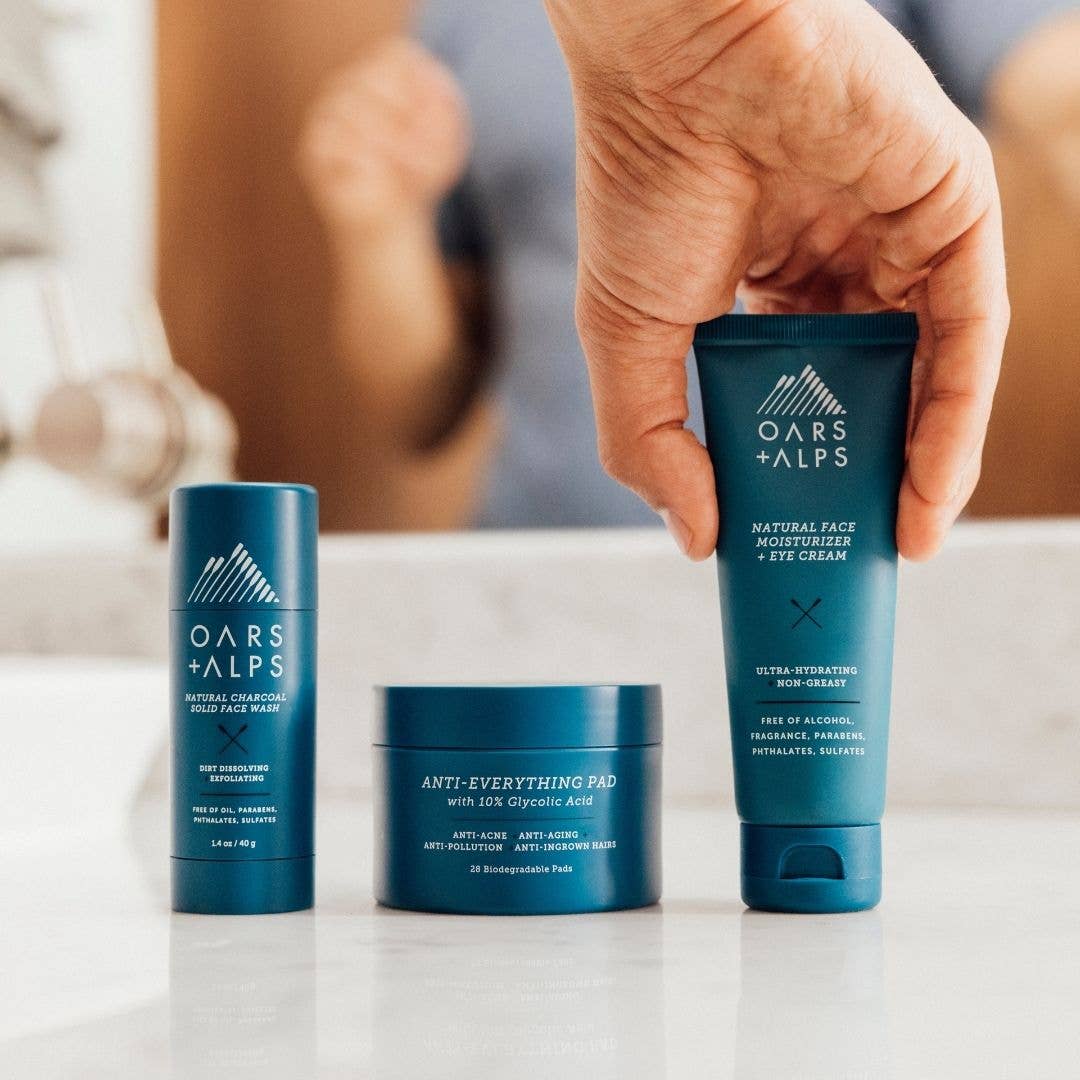 Men’s Exfoliating Face Wipes, Glycolic & Salicylic Acid Pads