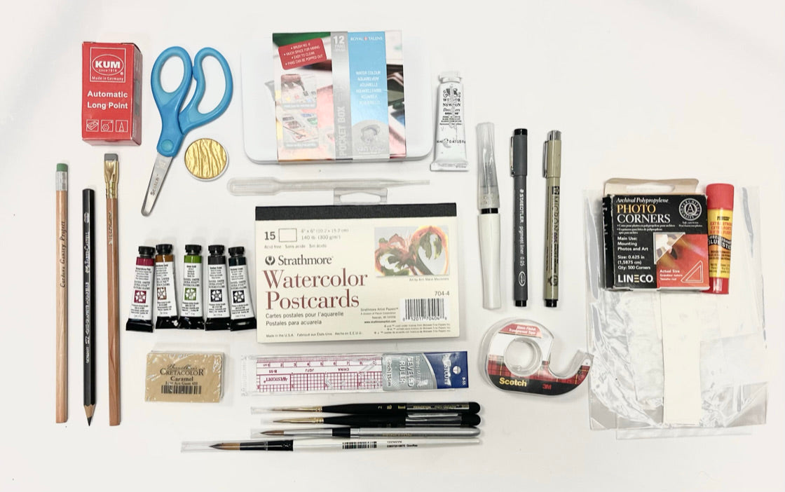 Dotty's Travel Watercolor Journaling Kit