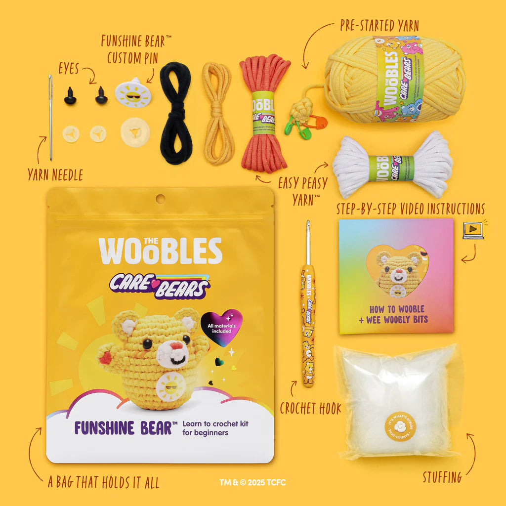 Care Bear Funshine Crochet Kit