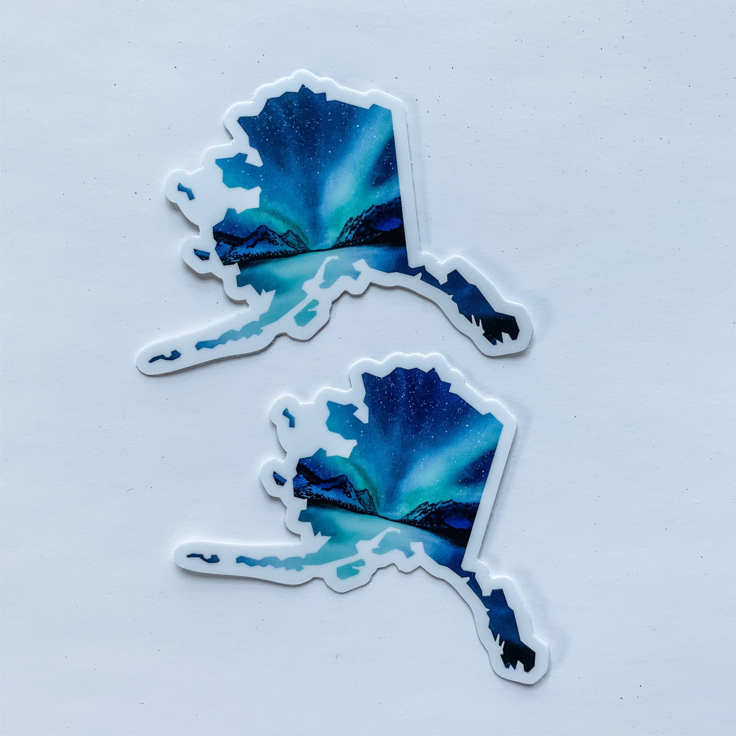 Alaska Northern Lights State Sticker