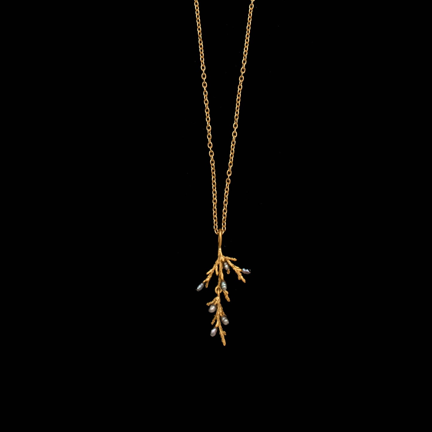Juniper Dainty Pendant - 16" Adj.