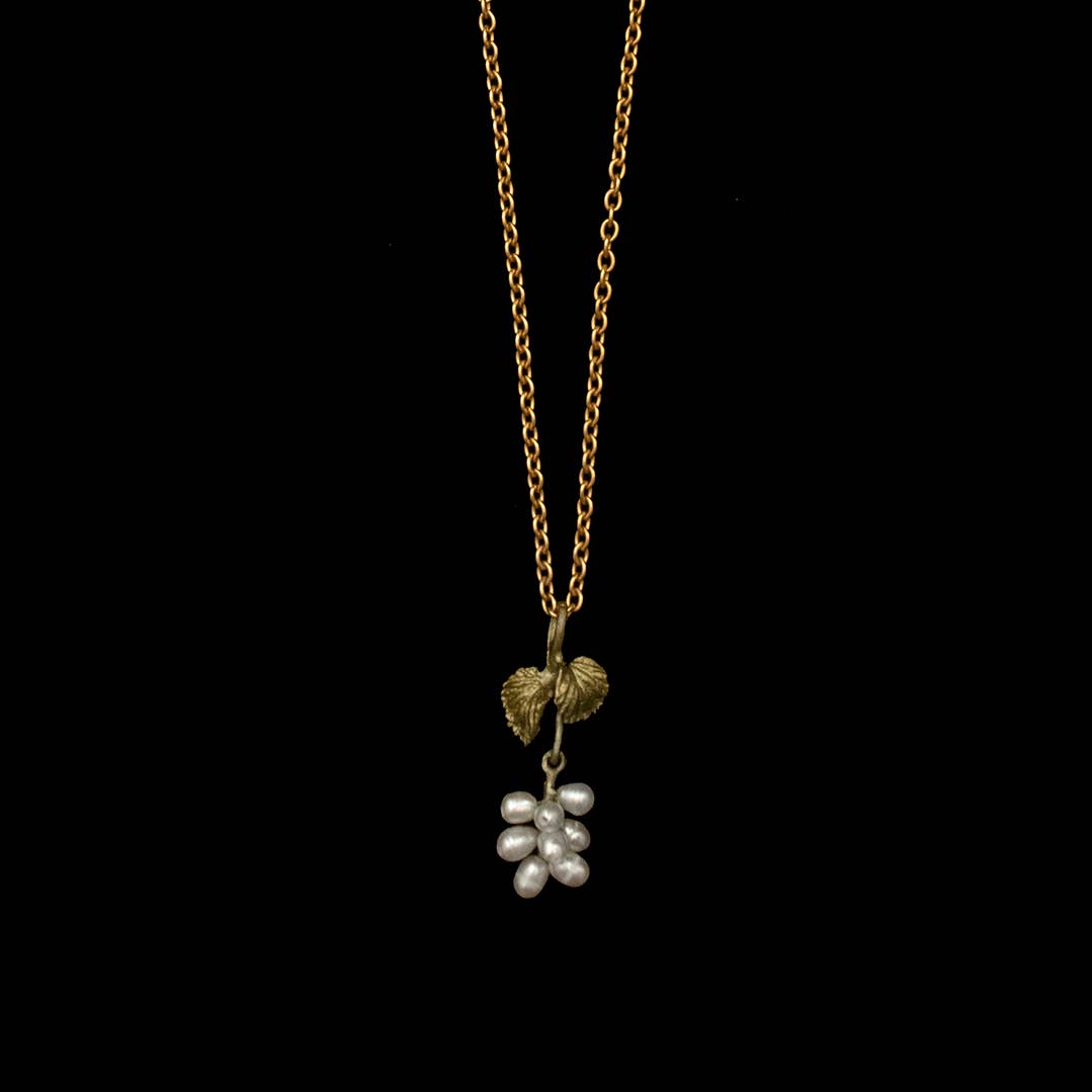 Spring Birch Dainty Pendant - 16" Adj.