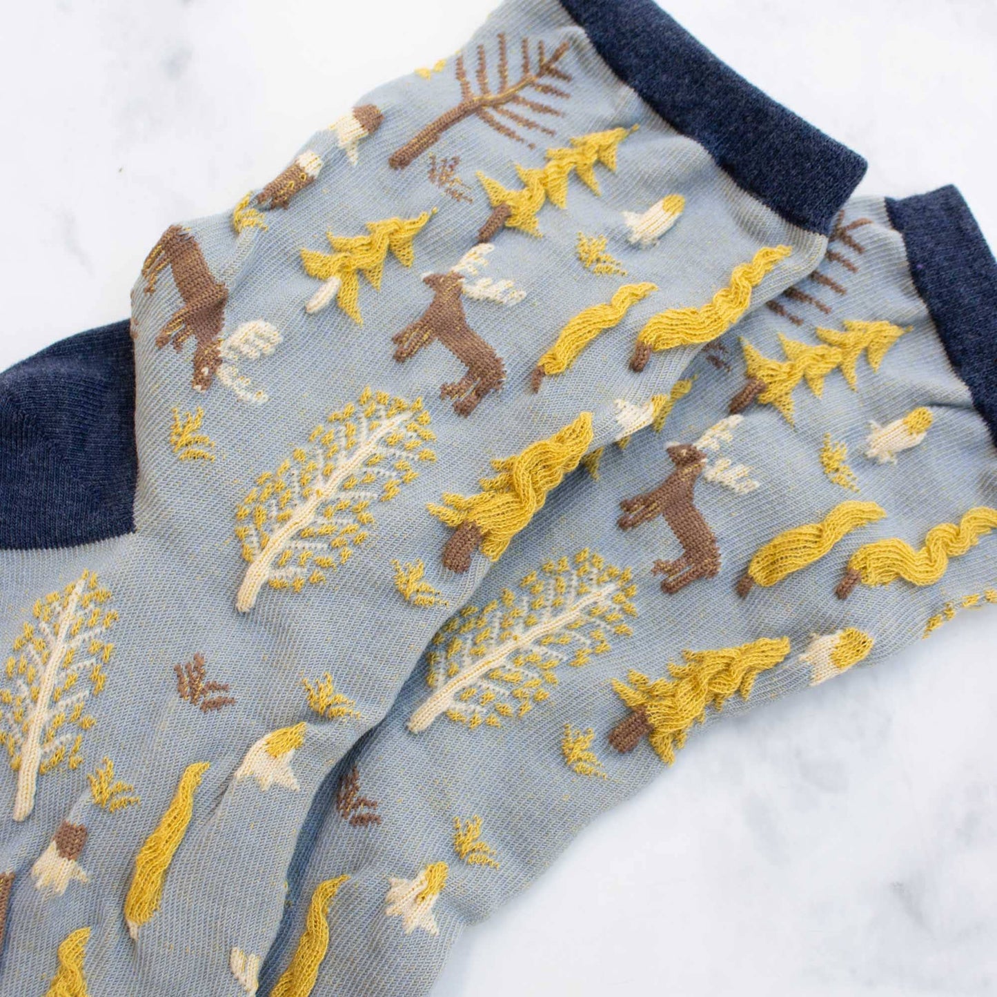 Winter Forest Casual Socks