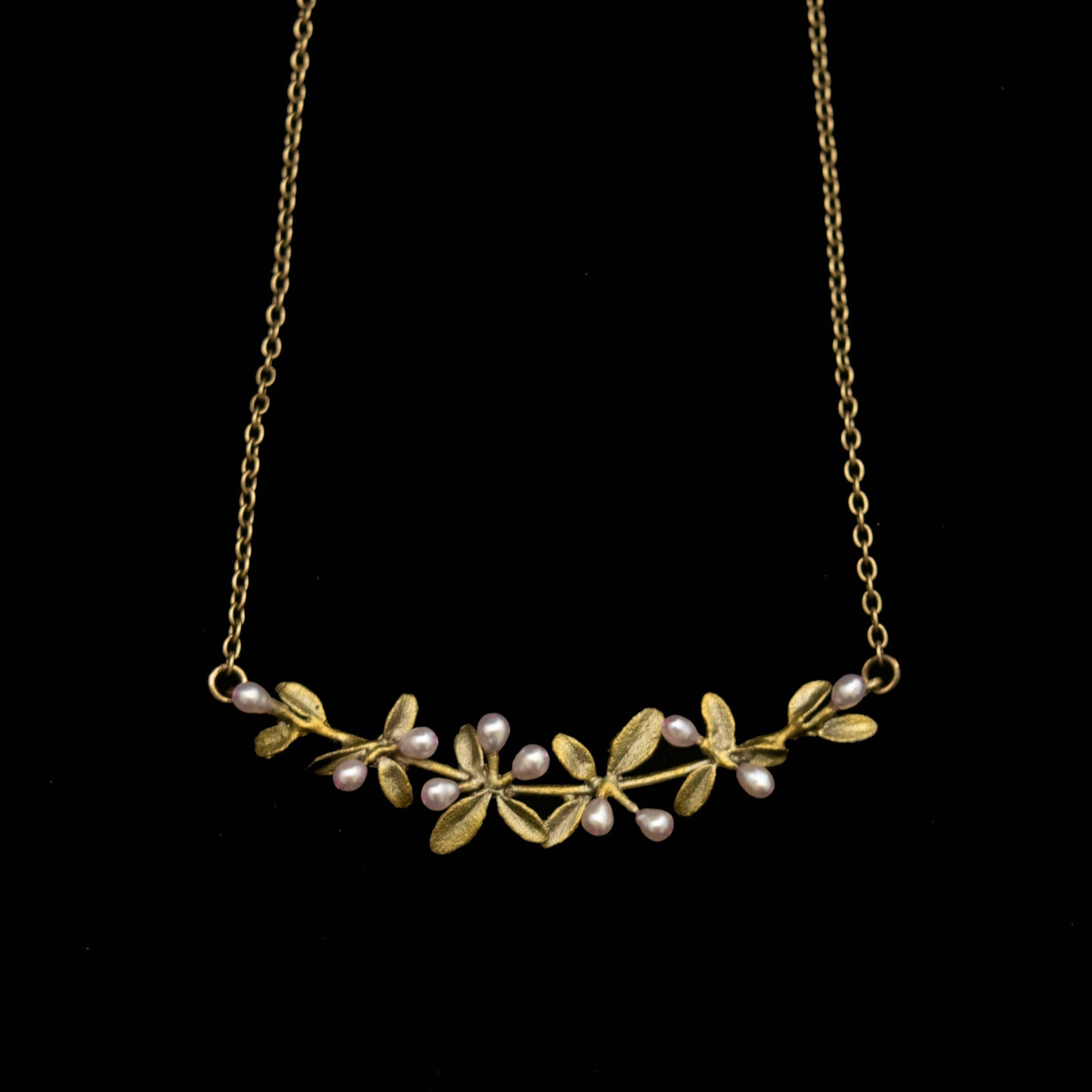 Flowering Thyme 16" Bar Necklace