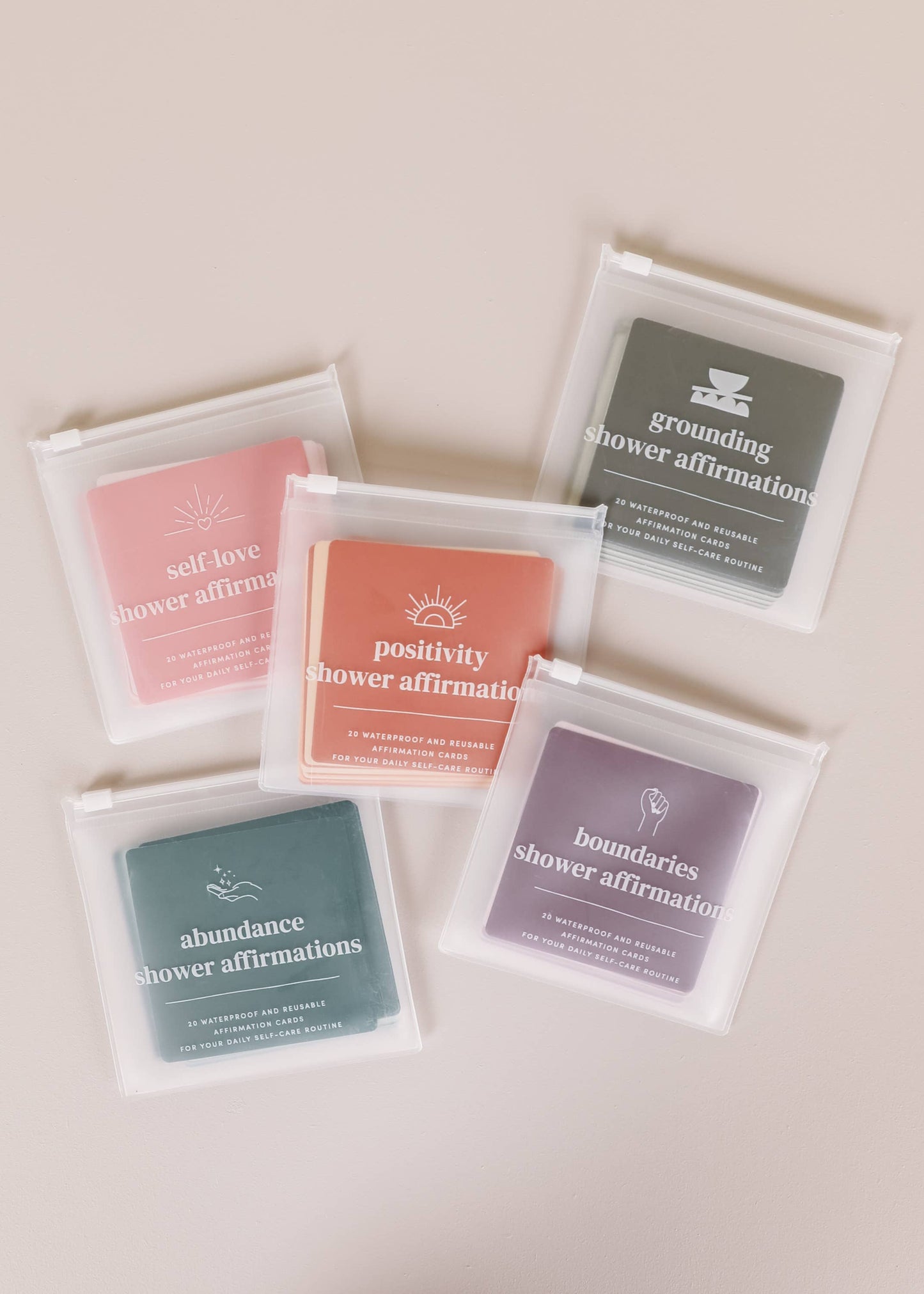 Shower Affirmation™ Cards - Self Love