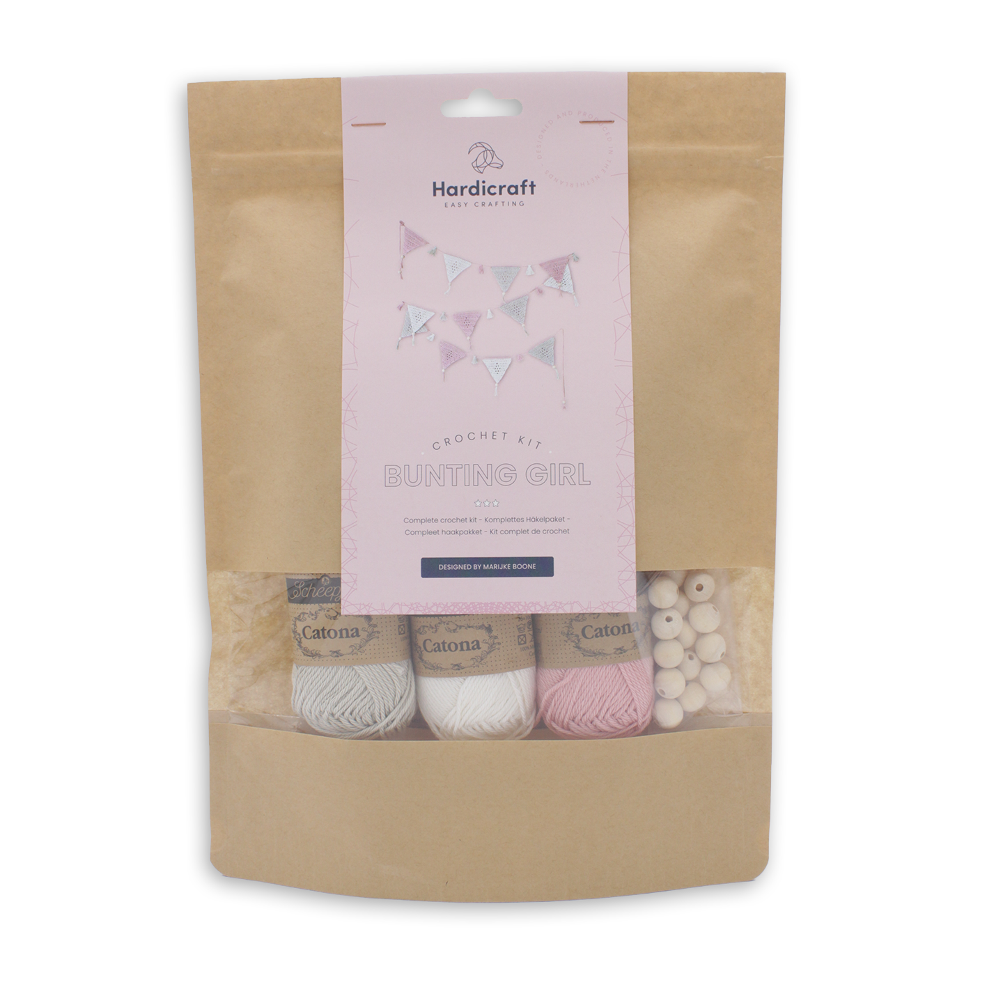 DIY Crochet Kit - Bunting Girl