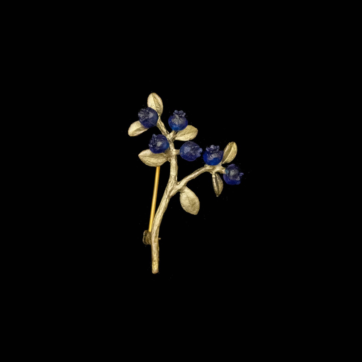 Petite Blueberry Dainty Brooch
