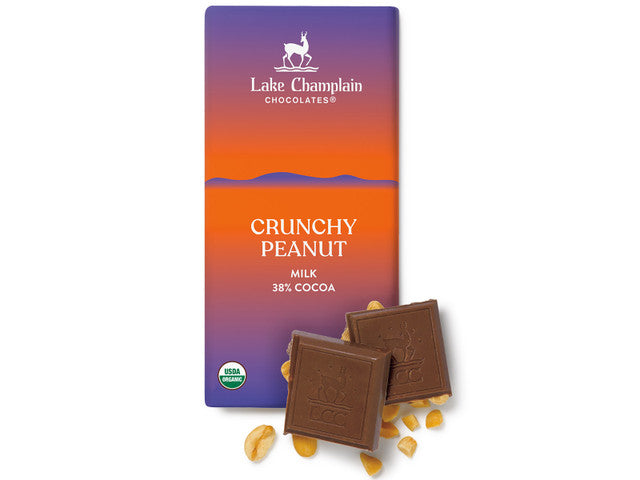 38% MILK ORGANIC CRUNCHY PB BAR