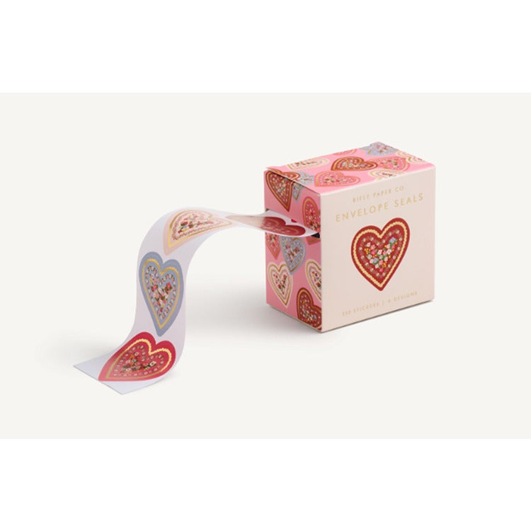 Hearts Envelope Seals