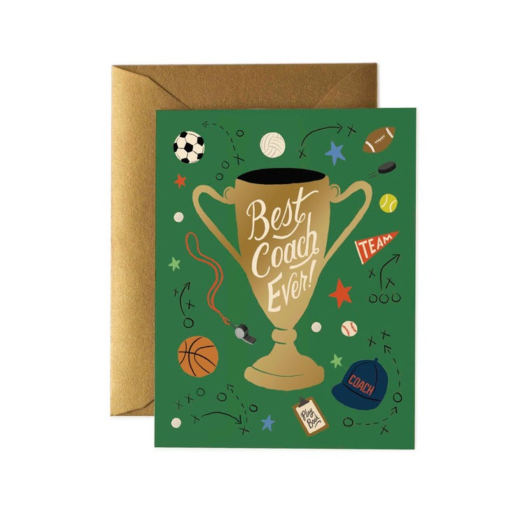 Best Coach Ever Card
