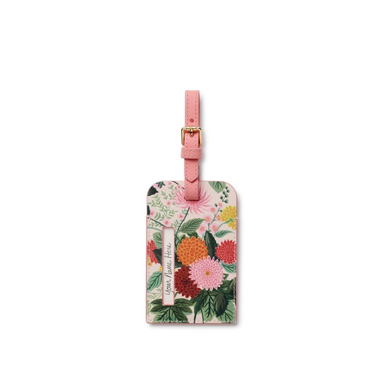 Dahlia Luggage Tag