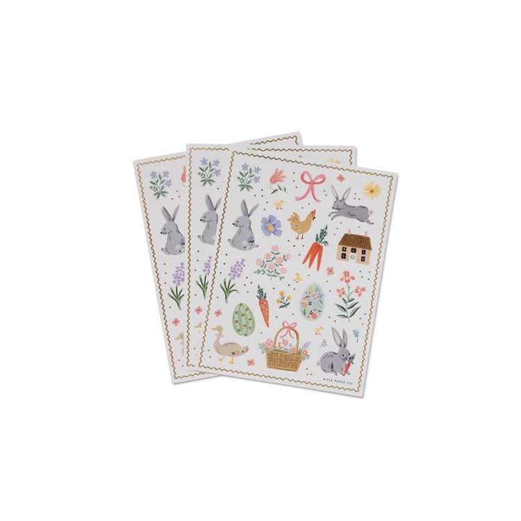 Spring Farm Sticker Set