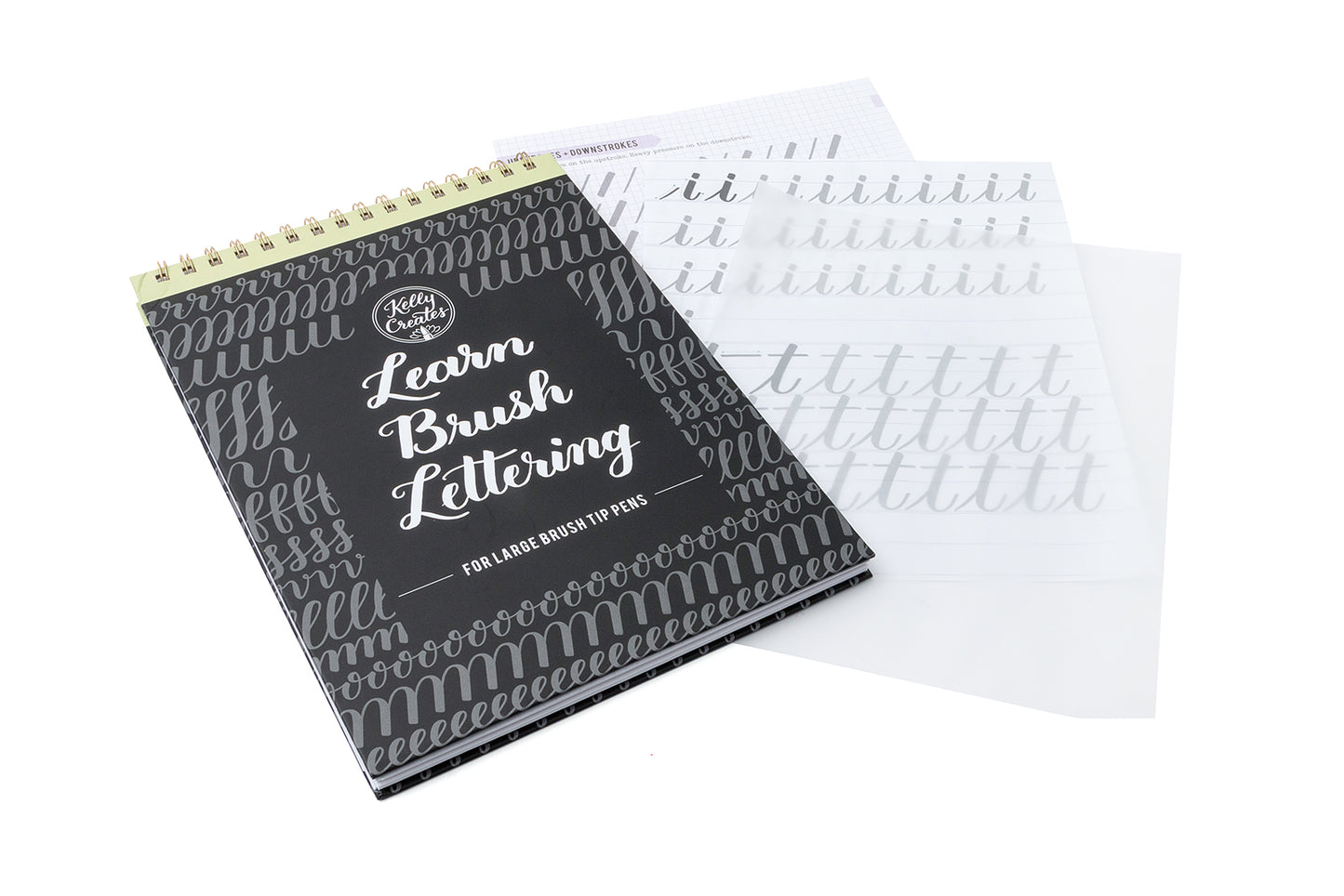 Kelly Creates Large Brush Workbook