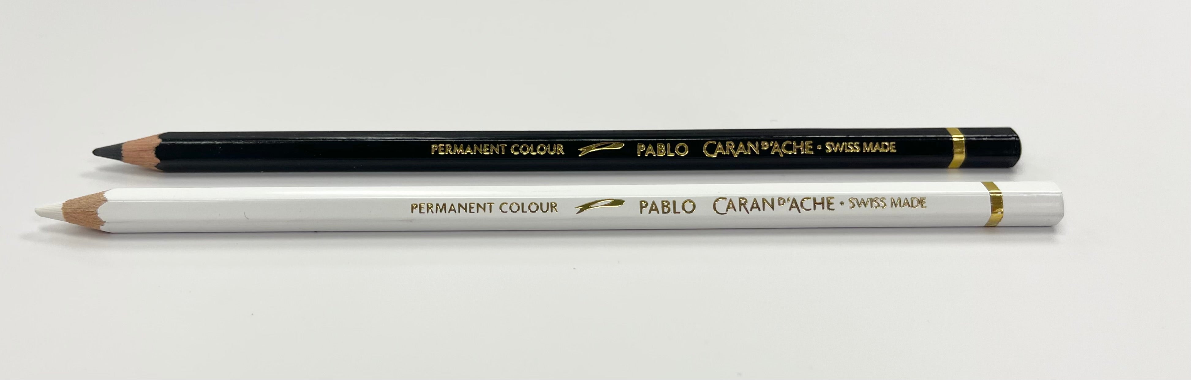 Caran d'Ache : Pablo Colored Pencil : White 001