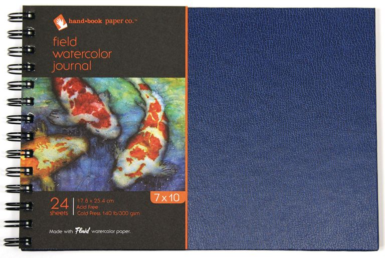 Field Watercolor Journal 7x10"