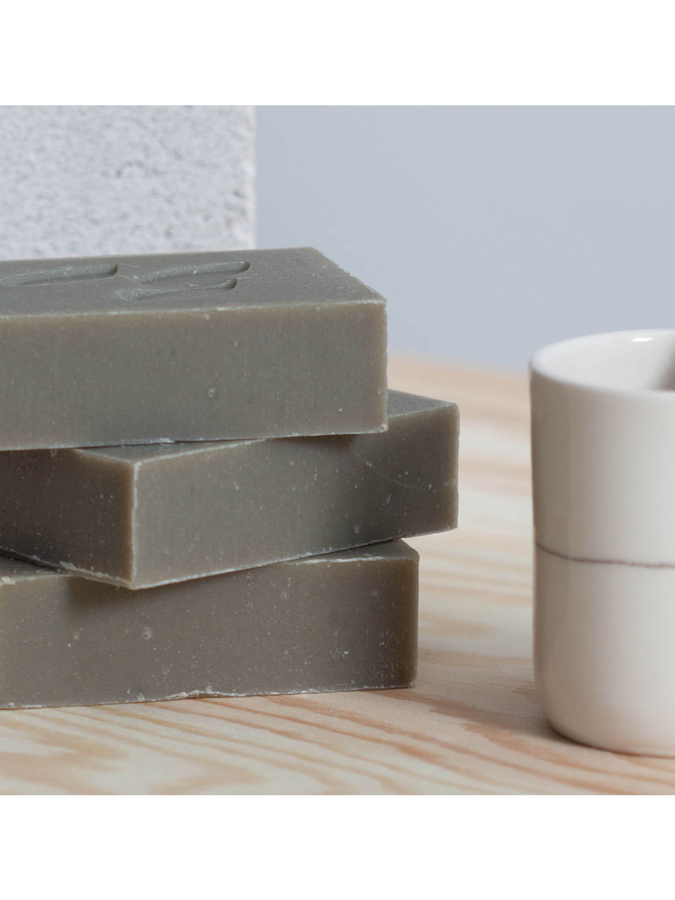 Peppermint & Lavender Glacial Mineral Soap Bar | Face + Body + Hair + Shave