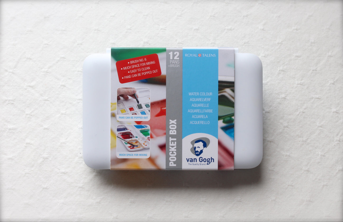 Van Gogh Water Colour Field Sketch Pocket Paint Box