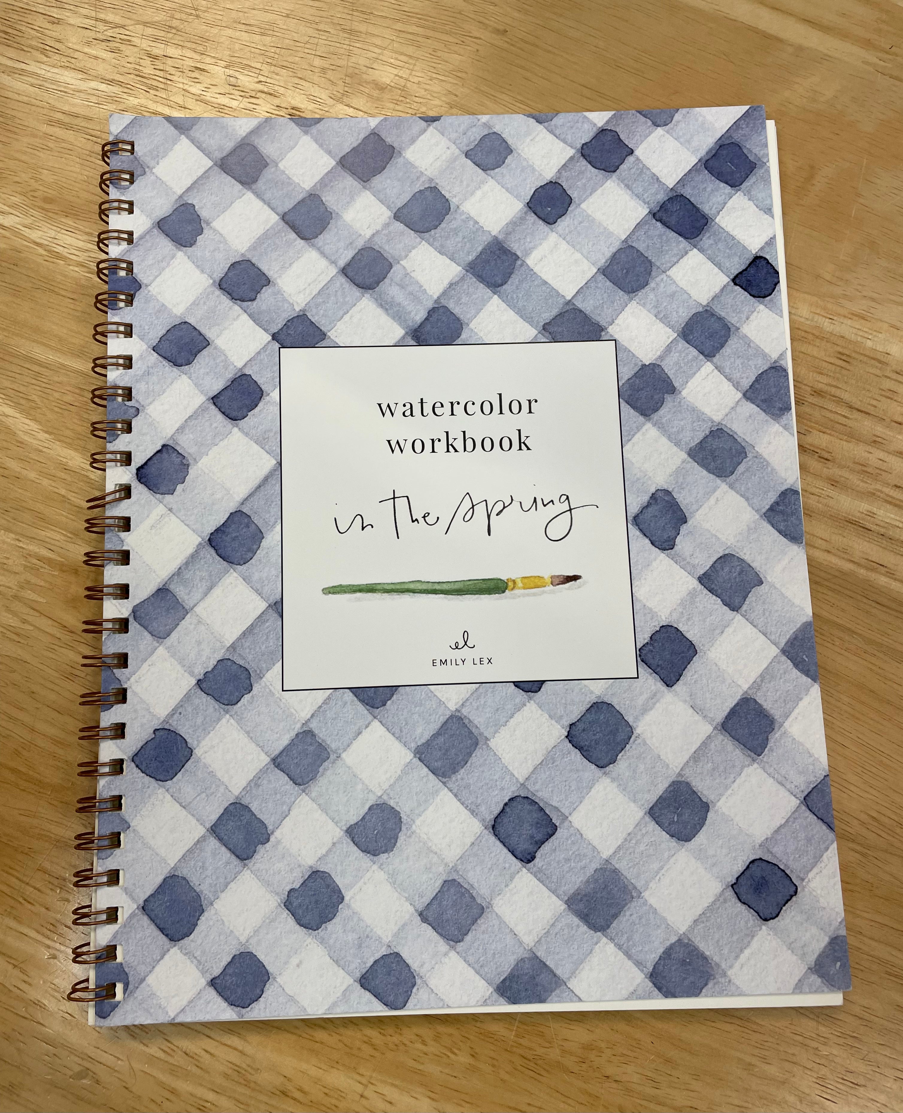 watercolor workbooks - emily lex studio