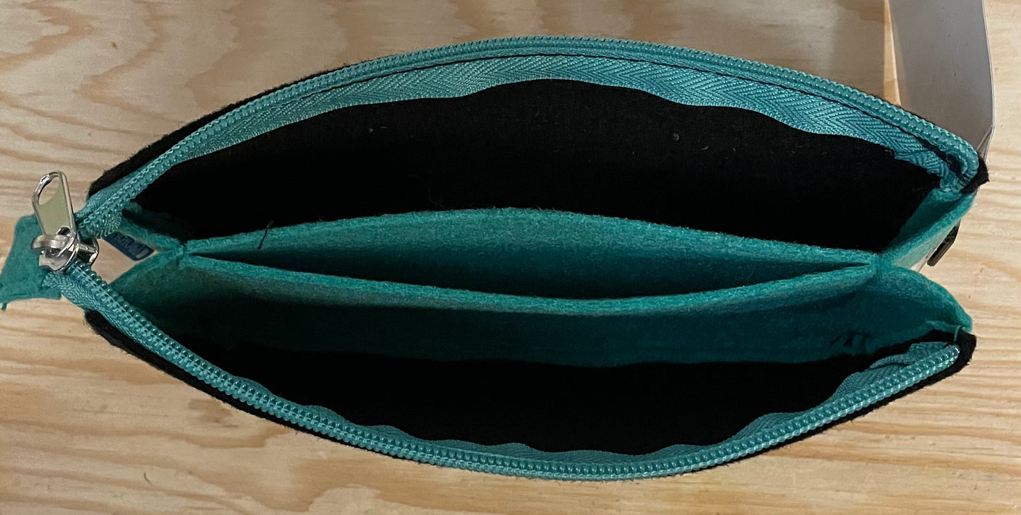 Contemporary Zipper Pouch