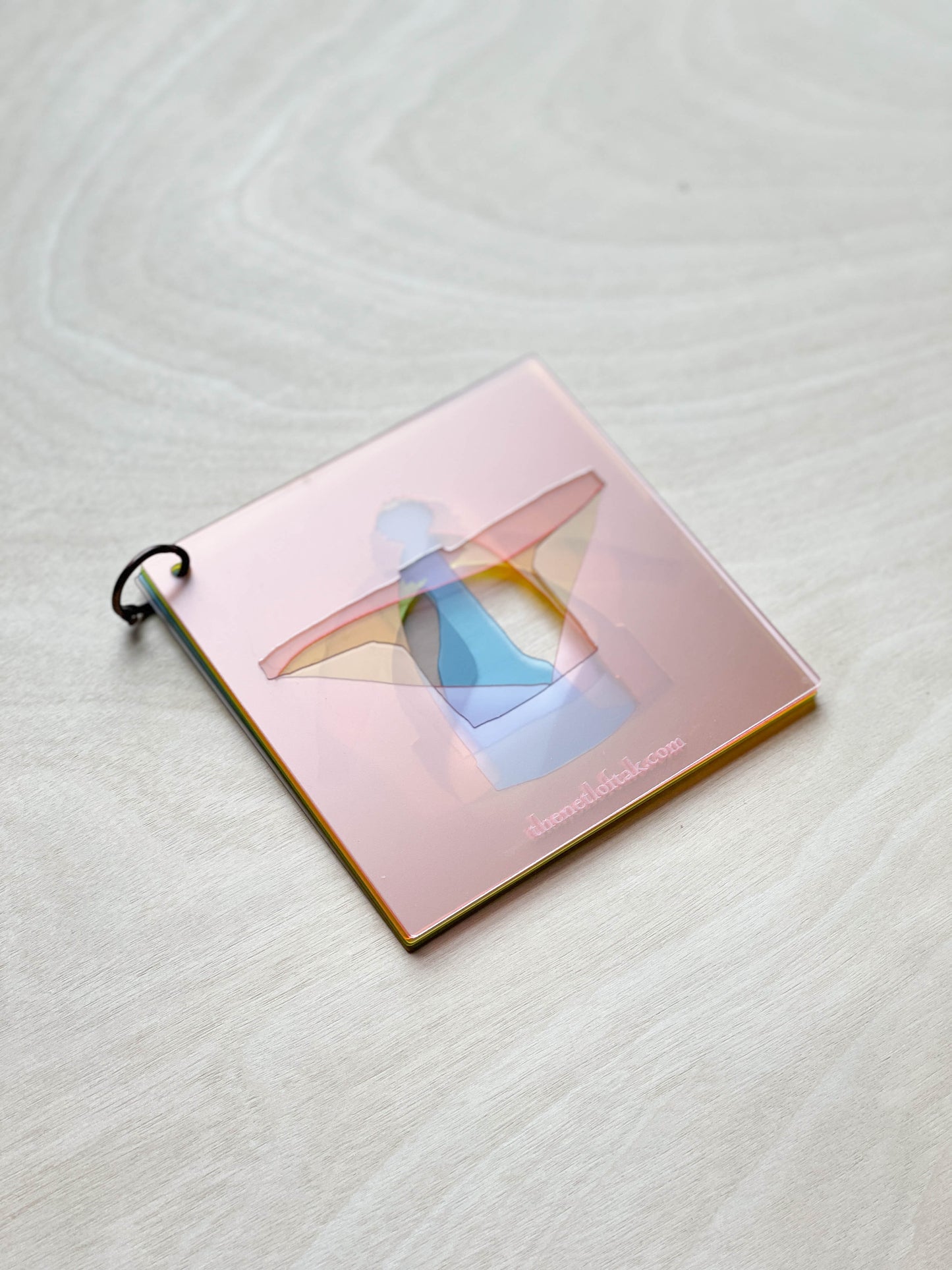 Watercolor Journaling Stencils for Knitters and Crocheters