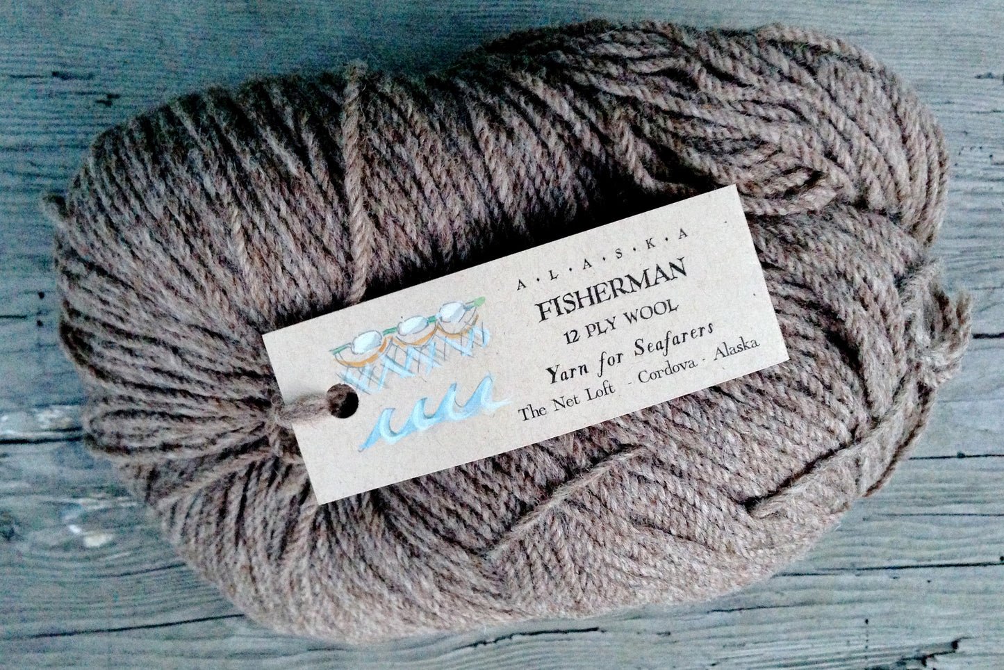 Alaska Fisherman 12 PLY Wool - Yarn for Seafarers