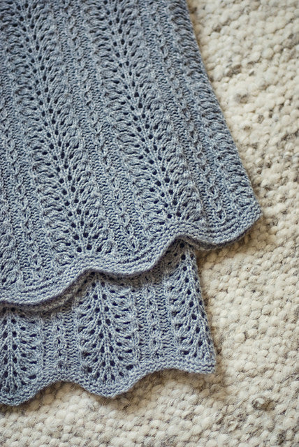 Brooklyn Tweed Shale Baby Blanket