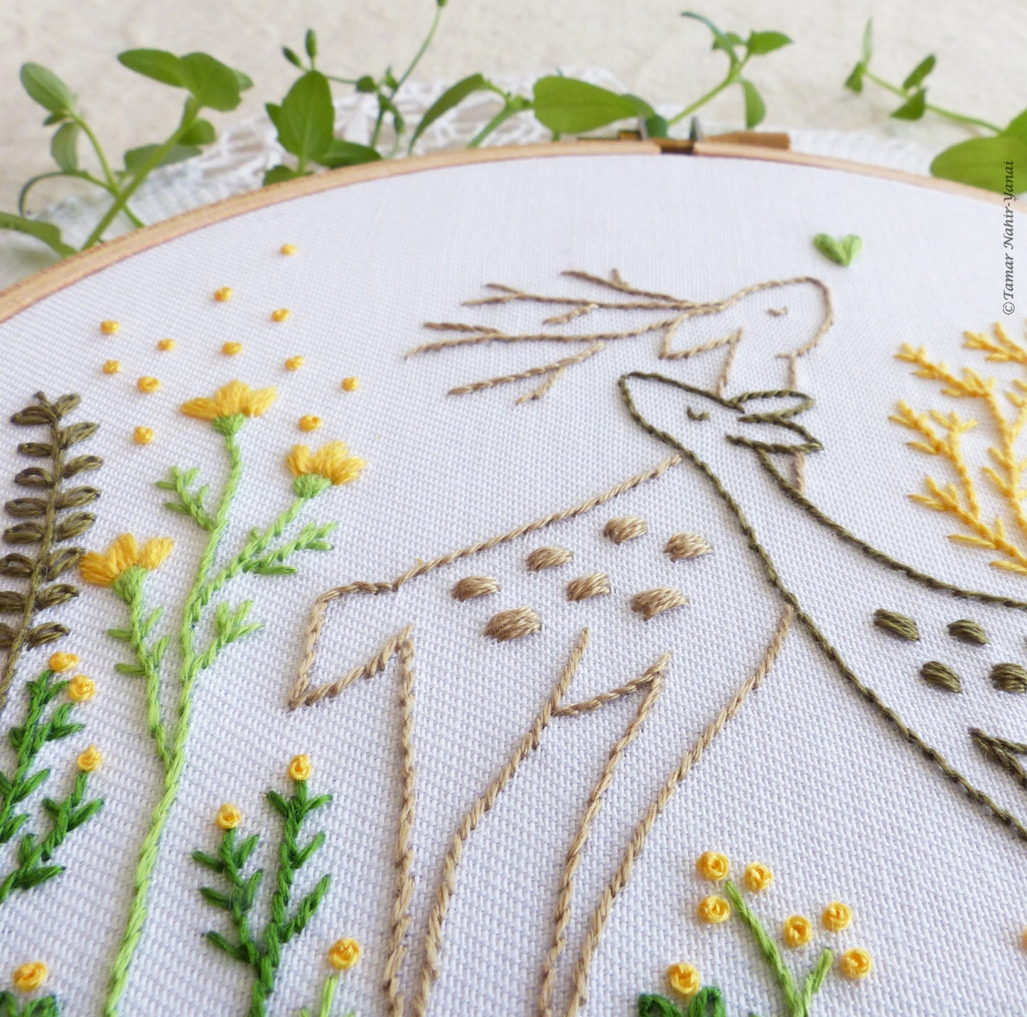 Love Story 6" Embroidery Kit