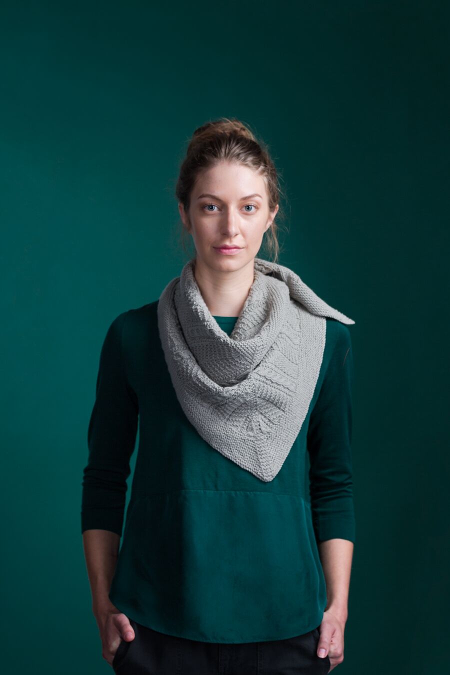 Brooklyn Tweed Burnaby Shawl