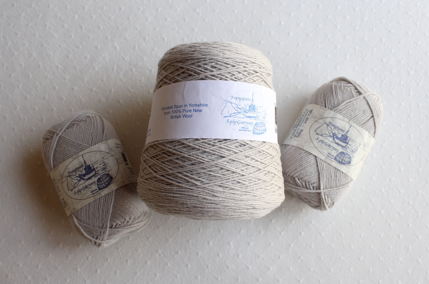 Frangipani 5-ply Guernsey Yarn MOONLIGHT