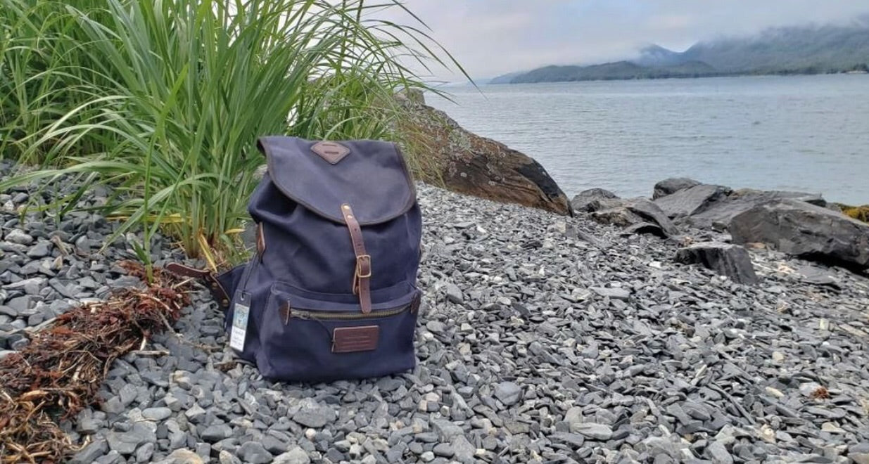 FisherFolk Knapsack / Rucksack/ Backpack in Navy