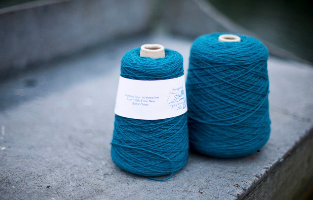 Frangipani 5-ply Guernsey Yarn OCEAN DEEP