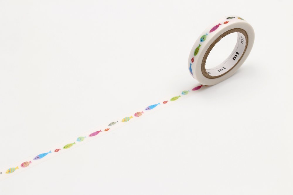 MT Washi Tape - Fish Line