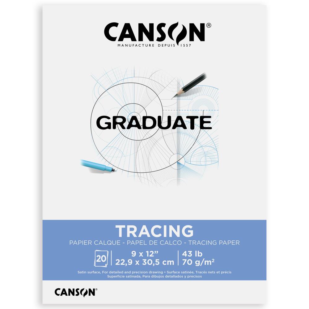 Canson Graduate Series Tracing Pad 9"X12"