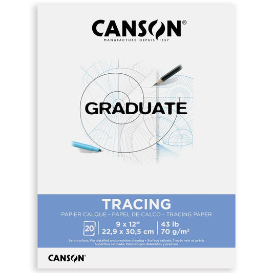 Canson Graduate Series Tracing Pad 9"X12"