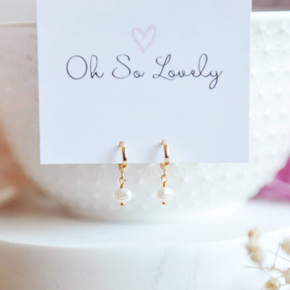 Saylor Huggie Hoop Earrings