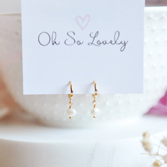 Saylor Huggie Hoop Earrings