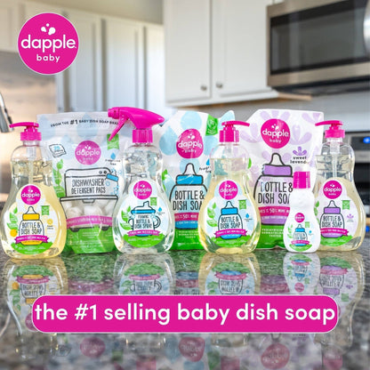 Dapple Baby On the Go Dish Soap 3 oz. Travel Size