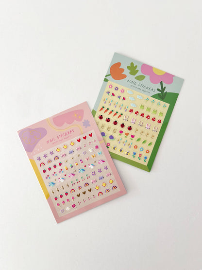 Garden Charms Nail Stickers