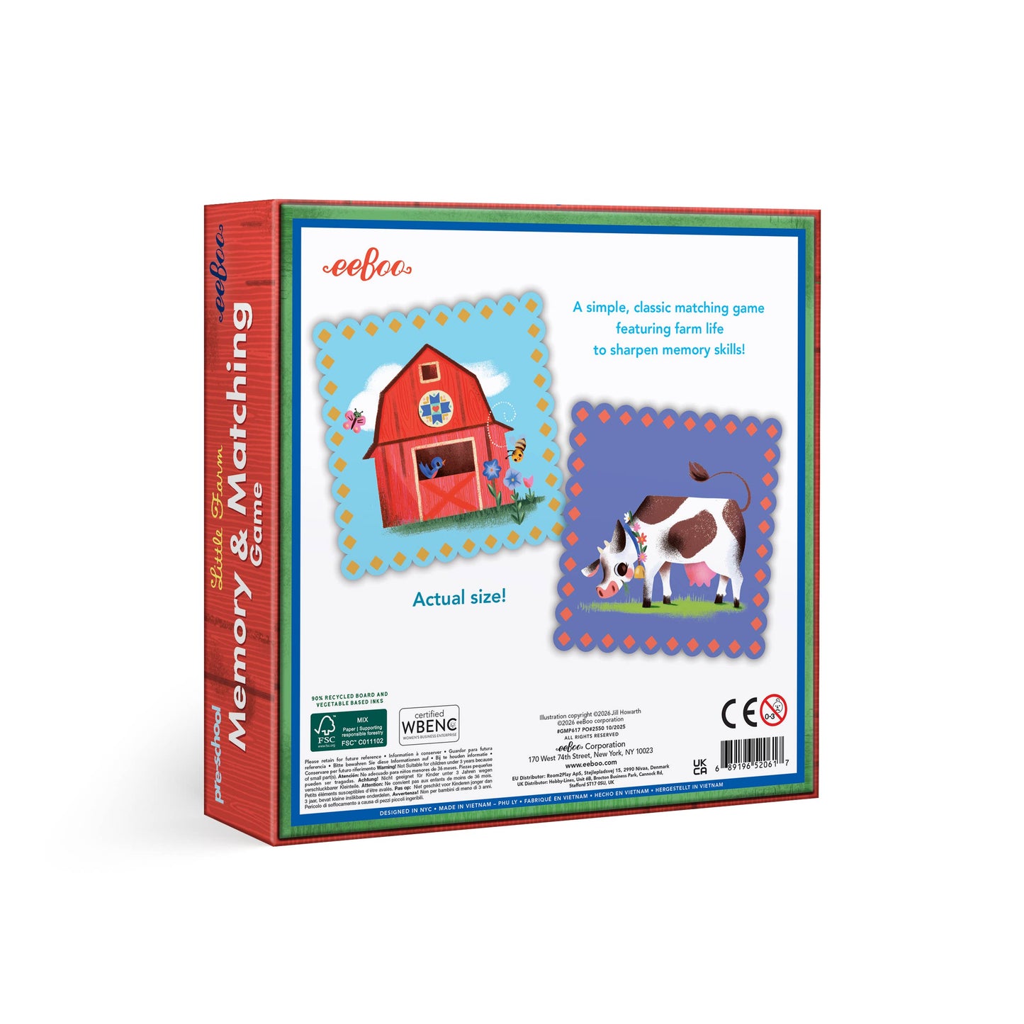 Little Farm Pre-School Matching Game