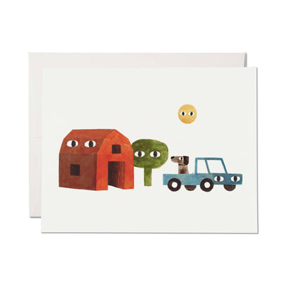 Pastoral Pals greeting card
