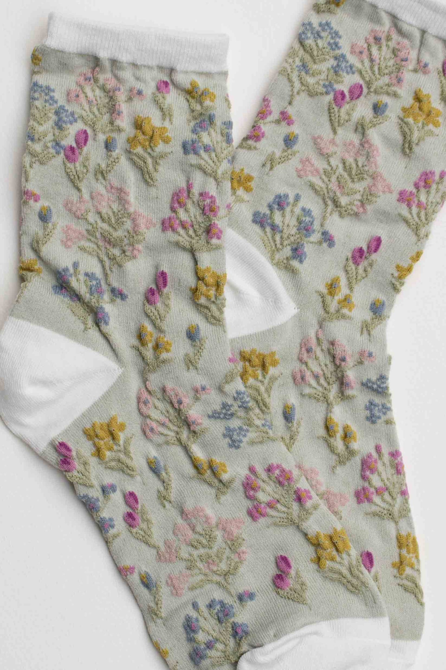 Midnight Wildflower Socks