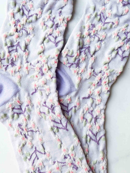 Women's Spring Blossoms Casual Socks