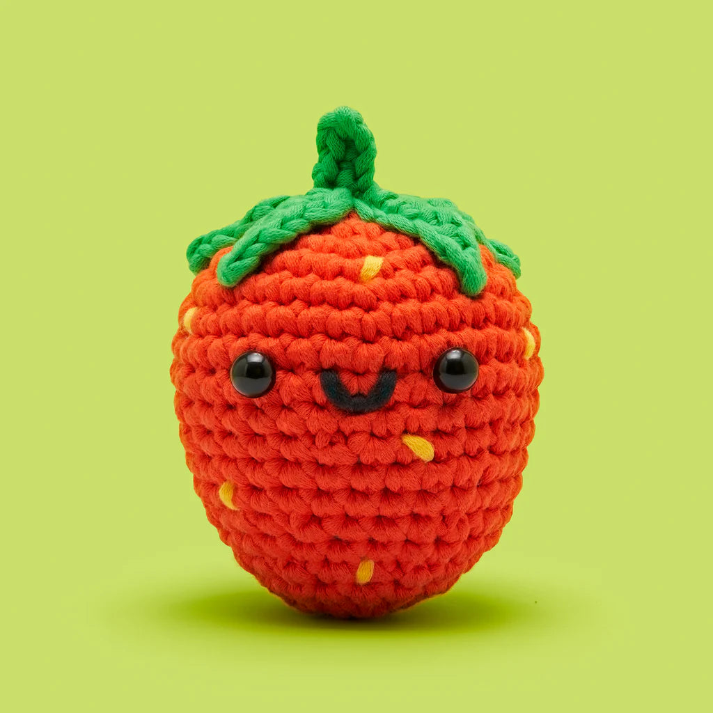 Alice the Strawberry Crochet Kit