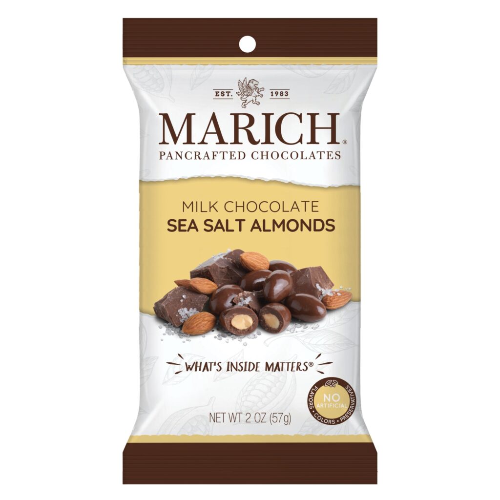 MILK CHOCOLATE SEA SALT ALMONDS