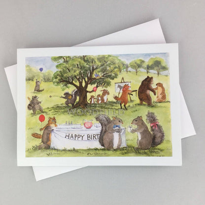 Happy Birthday Notecard